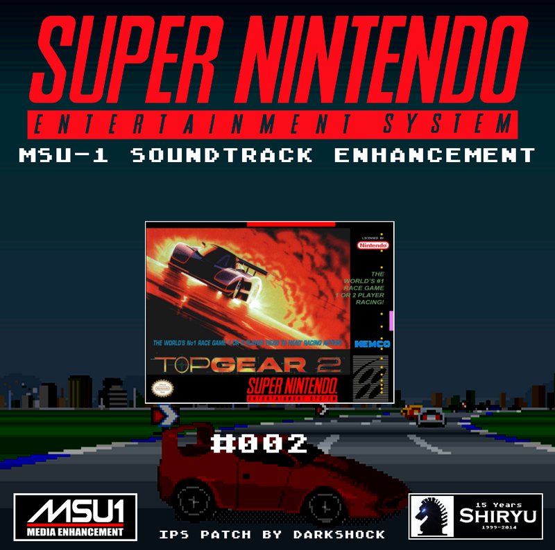 Illustration for article titled Shiryu Music: Alternate SNES MSU1 "Top Gear 2" Soundtrack